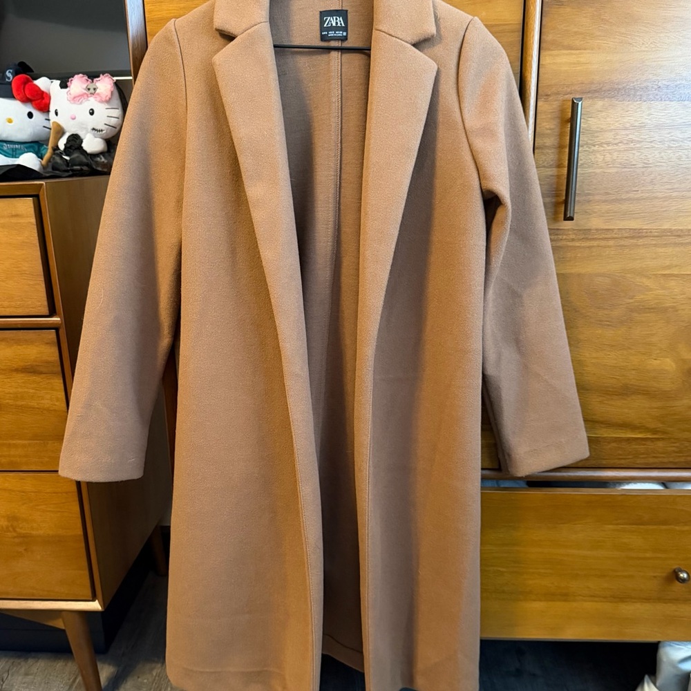 💕 SOLD 💕 Zara Women's Camel Coat